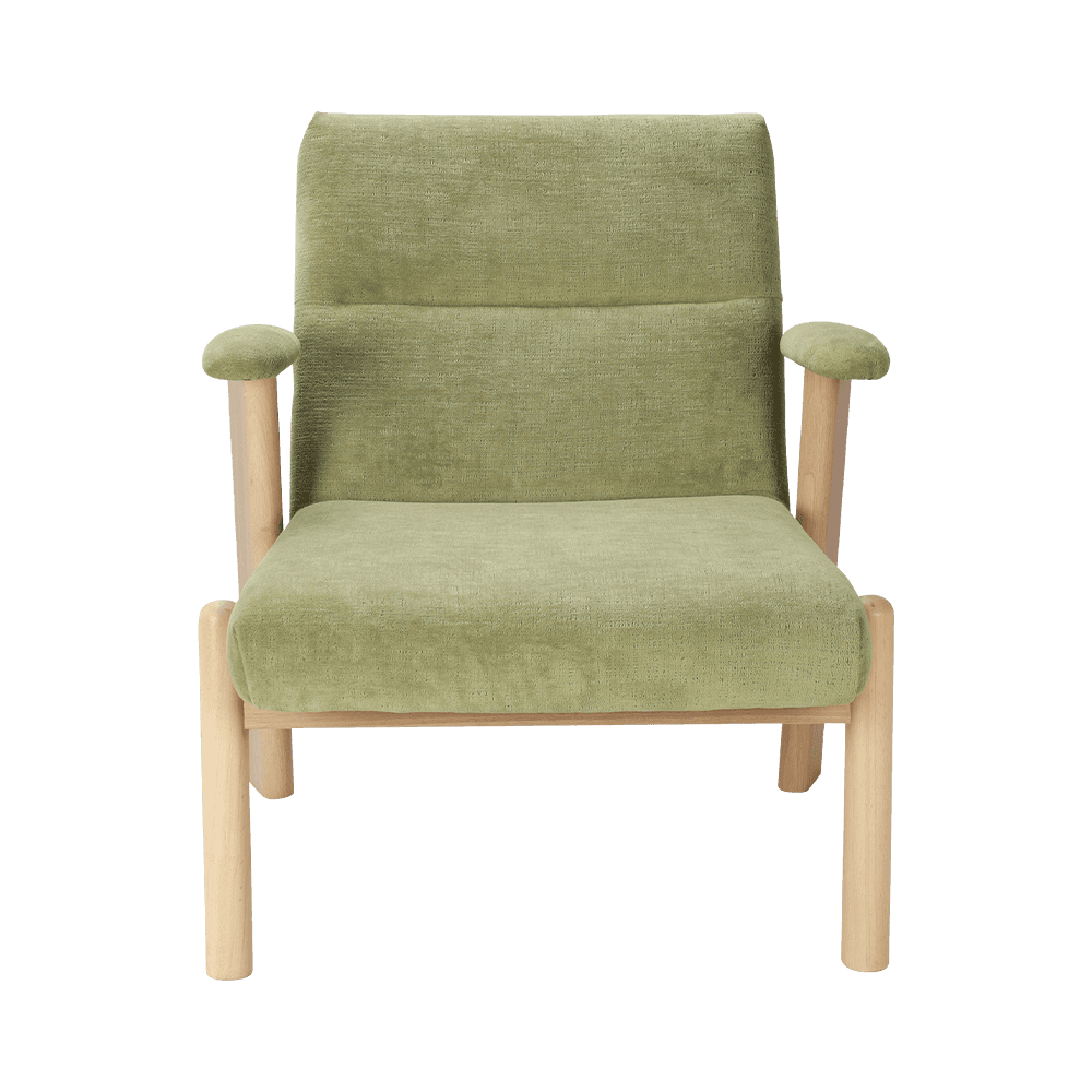 Kursi Ringkasan Bingkai Kayu