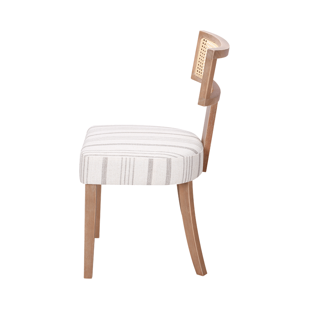 Kursi makan bantal spons kayu karet