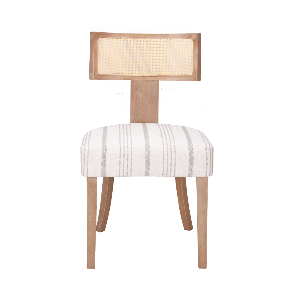 Kursi makan bantal spons kayu karet