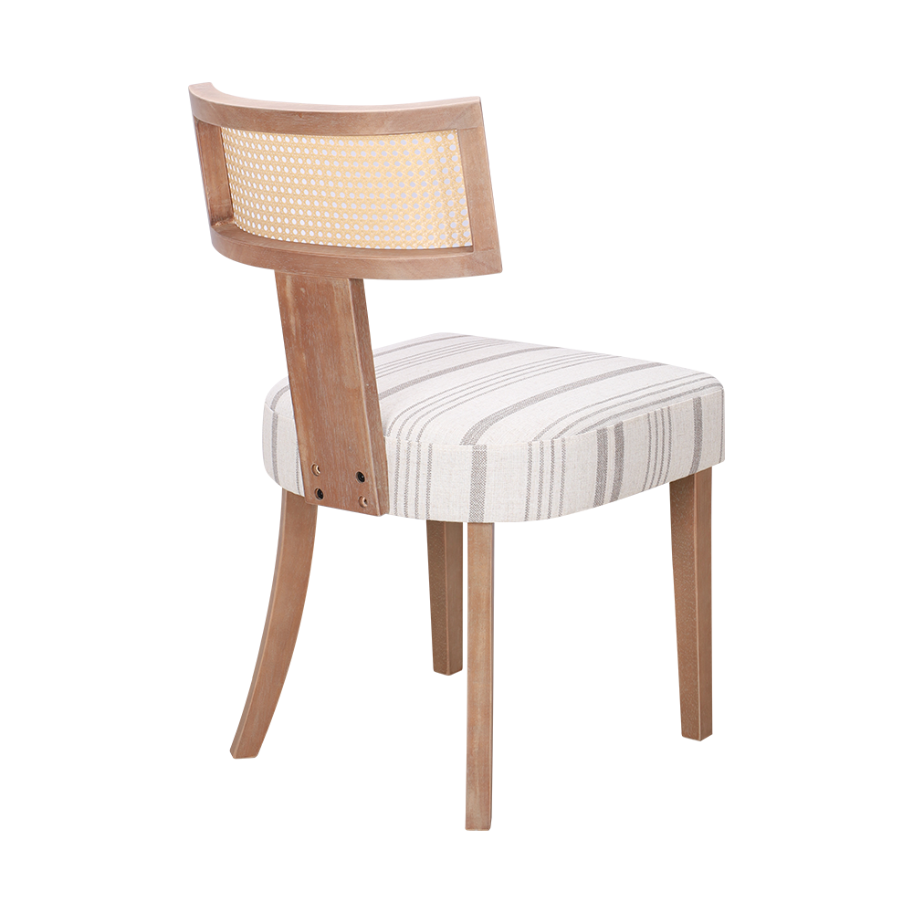 Kursi makan bantal spons kayu karet